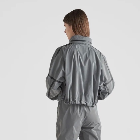 Prada Linea Rossa silver Reflex jacket XS - Picture 6 of 9